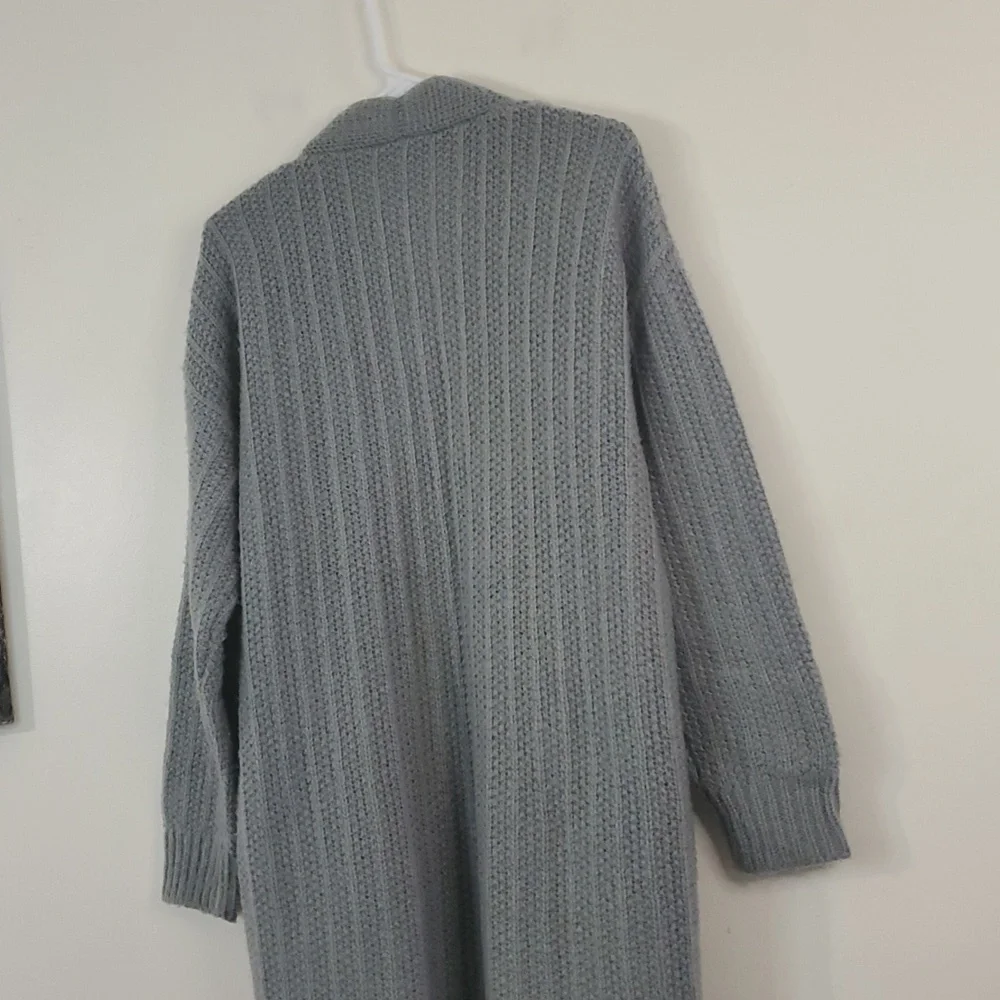 Heartloom Chunkyknit Open Cardigan Size Small Oversized Slouchy Pockets